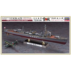Hasegawa 1:350 IJN Yukikaze - TYPE KOH COMPLETION 1940 - DETAIL UP VERSION - LIMITED EDITION 