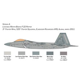 Italeri 2822 F-22A Raptor  1/48