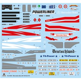 Italeri 3956 Mercedes Benz SK 1844 LS V8  1/24