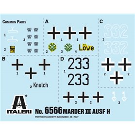 Italeri 1:35 Sd.Kfz.138 Marder III Ausf.H