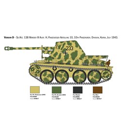Italeri 1:35 Sd.Kfz.138 Marder III Ausf.H
