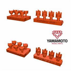 Yamamoto YMPTUN70 Zestaw 4 aparatów zapłonowych do 4 cylindrów