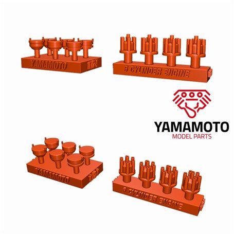 Yamamoto YMPTUN71 Zestaw 4 aparatów zapłonowych do 6 cylindrów