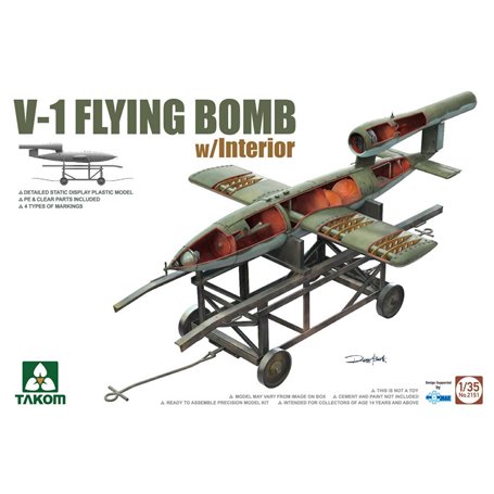 Takom 2151 V-1 Flying Bomb w/Interior