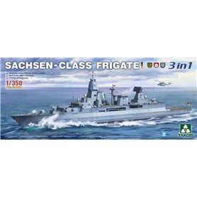 Takom 6001 Sachsen-Class Frigate 3 in 1