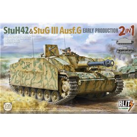Takom 8009 StuH42 & StuG III Ausf.G Early Prodution (2 in 1)