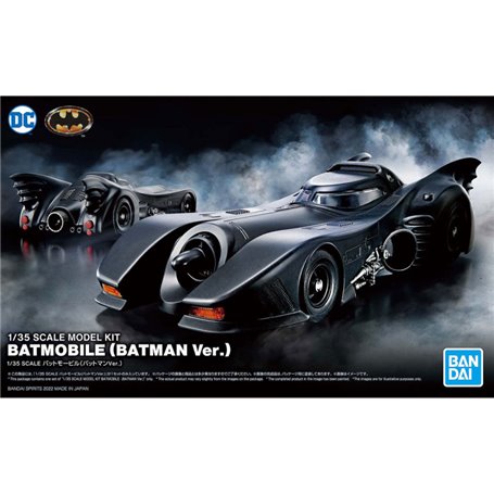 Bandai 62185 SCALE MODEL KIT 1/35 BATMOBILE (BATMAN Ver) GUN62185 ID [   ]