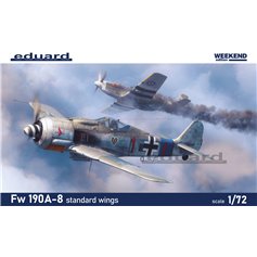 Eduard 1:72 Focke Wulf Fw-190 A-8 - STANDARD WINGS - WEEKEND edition