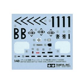 Tamiya 32601 1/48 British Main Battle Tank Challenger (Desertised)