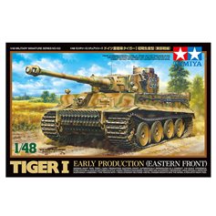 Tamiya 1:48 Pz.Kpfw.VI Tiger I - EARLY PRODUCTION - EASTER FRONT - GERMAN HEAVY TANK 