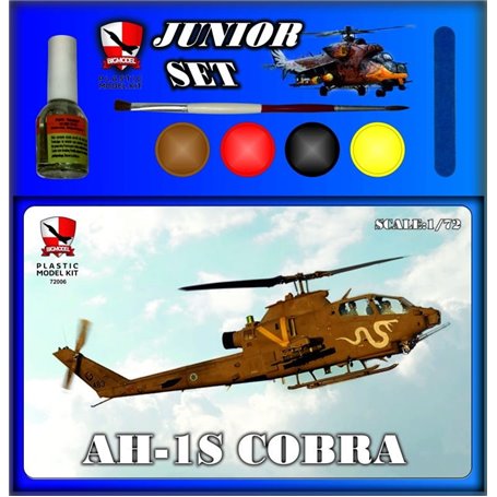 Big Model JS72006 AH-1 Cobra Israel - zestaw