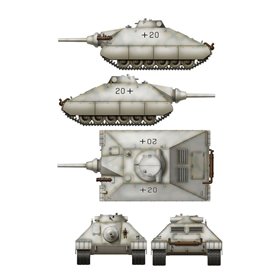 Das Werk 1:35 Schwerer kleiner Panzerkampfwagen - GERMAN HEAVY TANK PROJECT 1944 - 2IN1