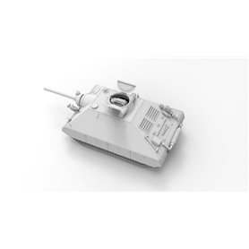 Das Werk 1:35 Schwerer kleiner Panzerkampfwagen - GERMAN HEAVY TANK PROJECT 1944 - 2IN1