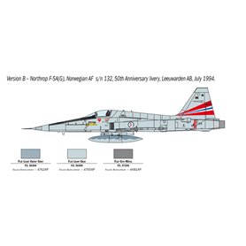 Italeri 1:72 F-5A Freedom Fighter - SUPER DECAL SHEET