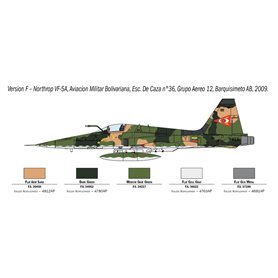 Italeri 1:72 F-5A Freedom Fighter - SUPER DECAL SHEET