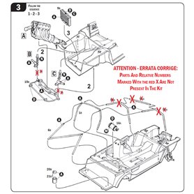 Italeri 1:24 Ford Escort ZAKSPEED Gr. 2 - NEW PARTS - SUPER DECAL SHEET