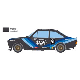 Italeri 1:24 Ford Escort ZAKSPEED Gr. 2 - NEW PARTS - SUPER DECAL SHEET