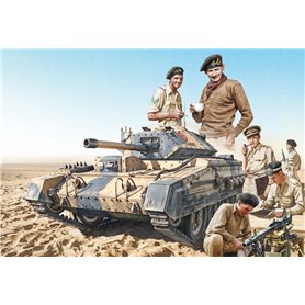 Italeri 1:35 Crusader Mk.III with British crew - El Alamein 80th Anniversary