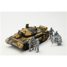 Italeri 1:35 Crusader Mk.III - W/BRITISH CREW - EL ALAMEIN 08TH ANNIVERSARY