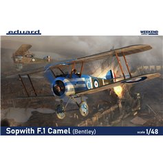 Eduard 1:48 Sopwith F.1 Camel - Bentley - WEEKEND edition 