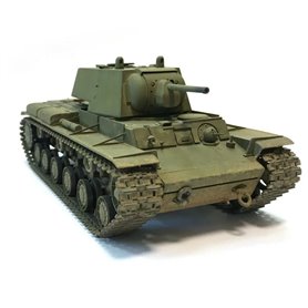 Zvezda 1:35 KV-1 model 1940 - SOVIET HEAVY TANK WITH L-11 GUN
