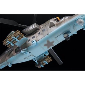 Zvezda 1:48 Mil MI-35 M Hind E - RUSSIAN ATTACK HELICOPTER