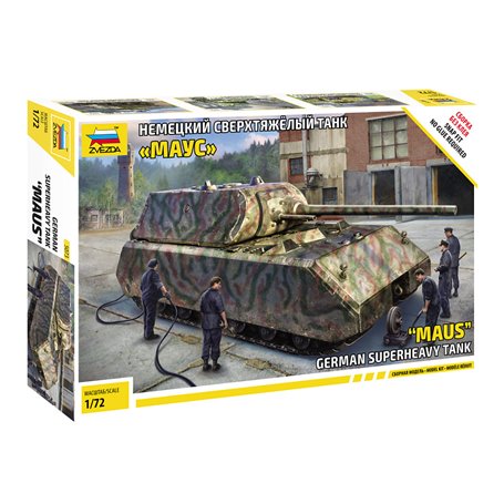 Zvezda 1:72 PZ.KPFW.VIII "MAUS"