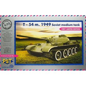 Zebrano PST 1:72 T-54 model 1949 - SOVIET MEDIUM TANK