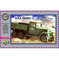 Zebrano PST 1:72 GAZ MM model 1943 -SOVIET TRUCK