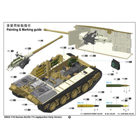Trumpeter 00934 SdKfz 173 Jagdpanther - early version