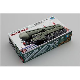 Trumpeter 01082 15U175 TEL of RS-12M1 Topol-M ICBM complex
