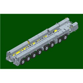 Trumpeter 01082 15U175 TEL of RS-12M1 Topol-M ICBM complex