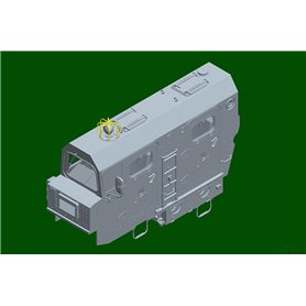 Trumpeter 01082 15U175 TEL of RS-12M1 Topol-M ICBM complex