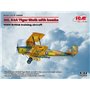 ICM 1:32 DH.82A Tiger Moth W/BOMBS - WWII BRITISH TRAINING AIRCRAFT