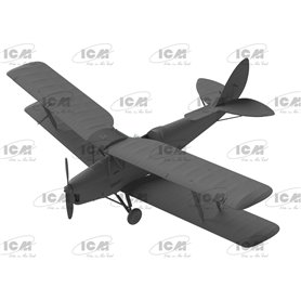 ICM 1:32 DH.82A Tiger Moth W/BOMBS - WWII BRITISH TRAINING AIRCRAFT