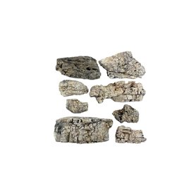 Woodland Scenics WC1137 SKAŁY - FACETED READY ROCKS