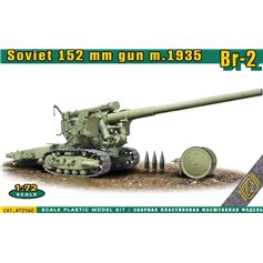ACE 1:72 Br-2 model 1935 - SOVIET 152MM GUN