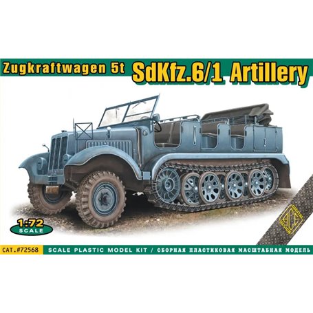 Ace 72568 SdKfz.6/1 Zugkraftwagen 5t artillerie