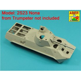 ABER 1:35 Metalowa lufa 120mm 2A60 do 2S23 Nona