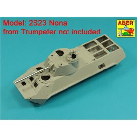 ABER 1:35 Metalowa lufa 120mm 2A60 do 2S23 Nona
