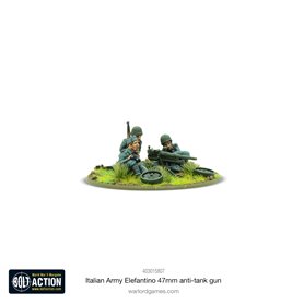 Bolt Action ITALIAN ARMY ELEFANTINO 47MM ANTI-TANK GUN