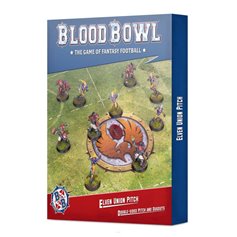Blood Bowl: ELVEN UNION PITCH - DOUBLE-SIDED PITCH AND DUGOUTS