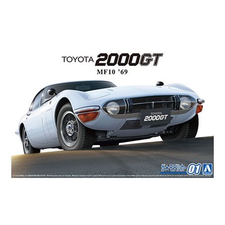 Aoshima 05729 1/24 MC1 Toyota 2000GT MF10'69