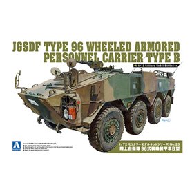 Aoshima 05784 1/72 MILITARY23 JGSDF Type 96 Wheeled Armored Personnel Carrier B