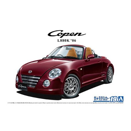 Aoshima 05829 1/24 MC19 Daihatsu L880K Copen Ultimate Edition '06