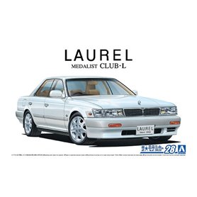 Aoshima 06128 1/24 MC#28 Nissan HC33 Laurel Medalist Club L '91