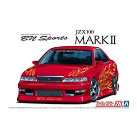 Aoshima 06132 1/24 TC#26 BN Sports JZX100 Mark II '98 (Toyota)