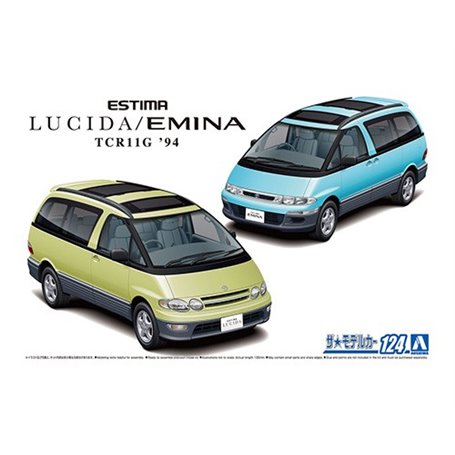 Aoshima 06135 1/24 MC124 Toyota TCR11G Estima Lucida/Emina '94