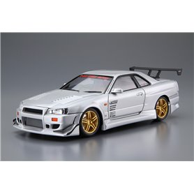 Aoshima 06149 1/24 TC50 C-West BNR34 Skyline GT-R '02 (Nissan)