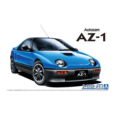 Aoshima 06152 1/24 MC#38 Mazda PG6SA AZ-1 '92